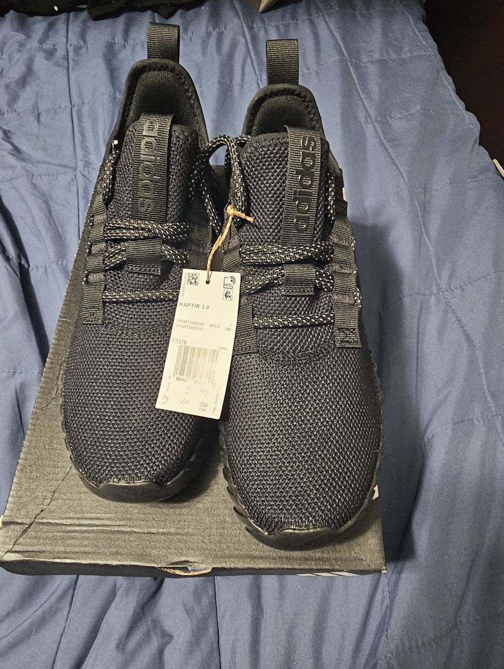 adidas men Kaptir 3.0 Shoes Size 7.5 - Picture 11 of 11